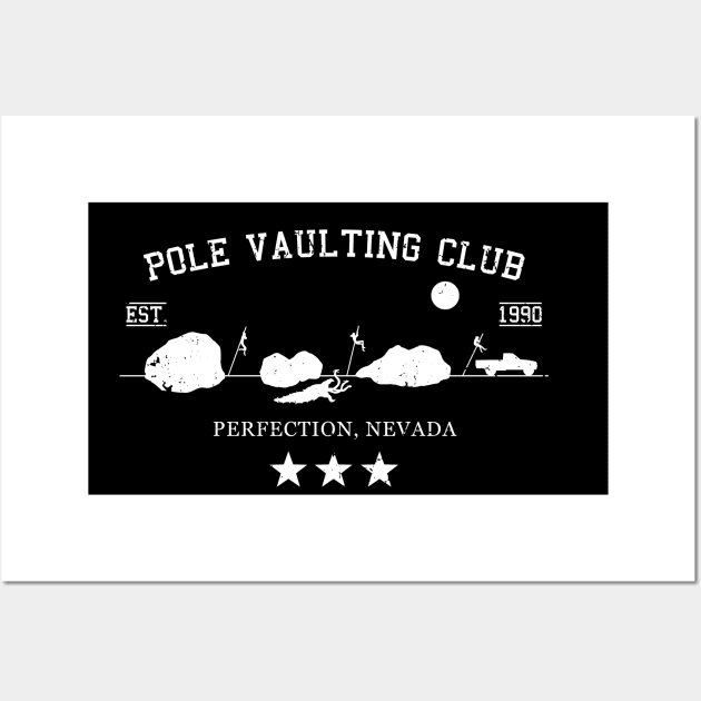 Pole Vaulting Club - Perfection, Nevada Wall Art by CCDesign